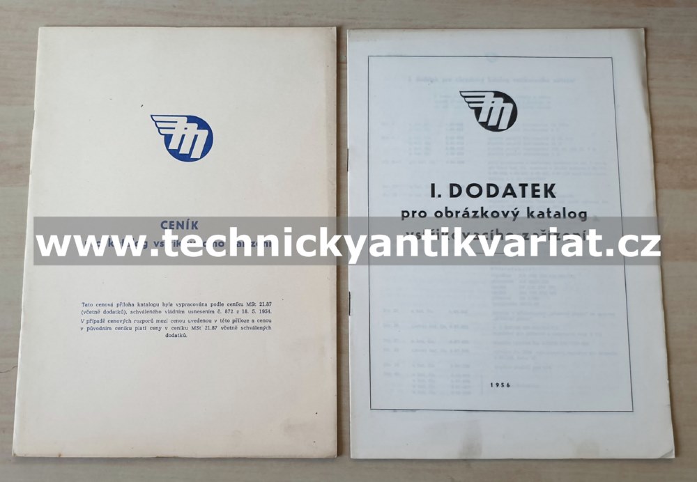 Katalog vstřikovacího zařízení pro motorová vozidla (1955)
