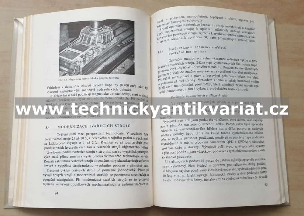 Modernizace konvenčních obráběcích a tvářecích strojů - Rapoš, Hloužek (1982)