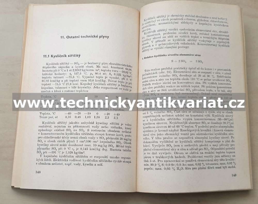 Technické plyny - Černý, Dobiáš (1969)