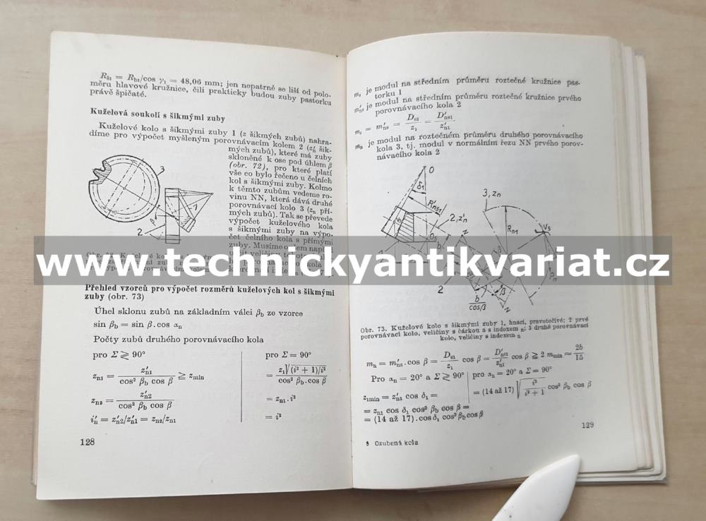 Ozubená kola - pokrokové konstrukce a výpočty - Emil Řeháček (1964)