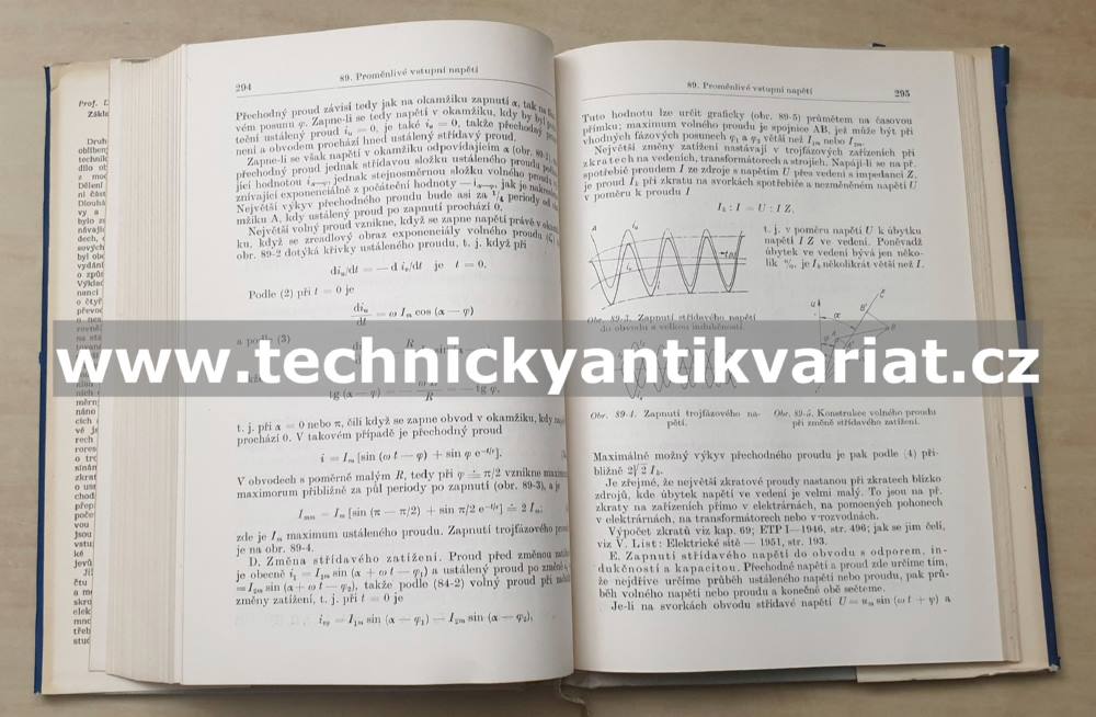 Základy elektrotechniky II. - Vladimír List (1958)