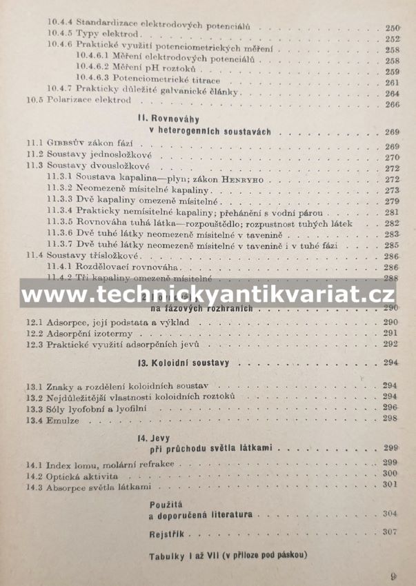Úvod do fyzikální chemie - Kalousek, Schutz (1963)