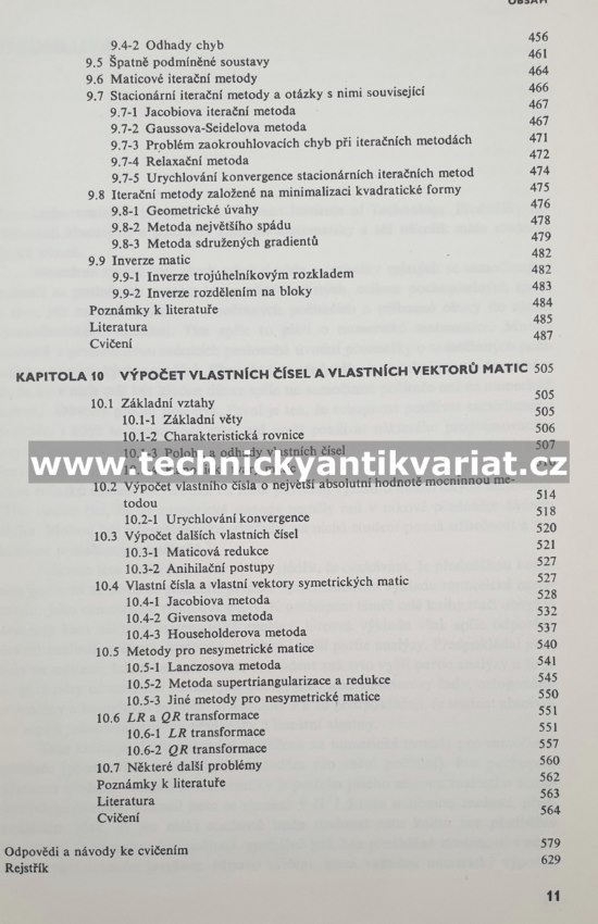 Základy numerické matematiky - Anthony Ralston (1978)