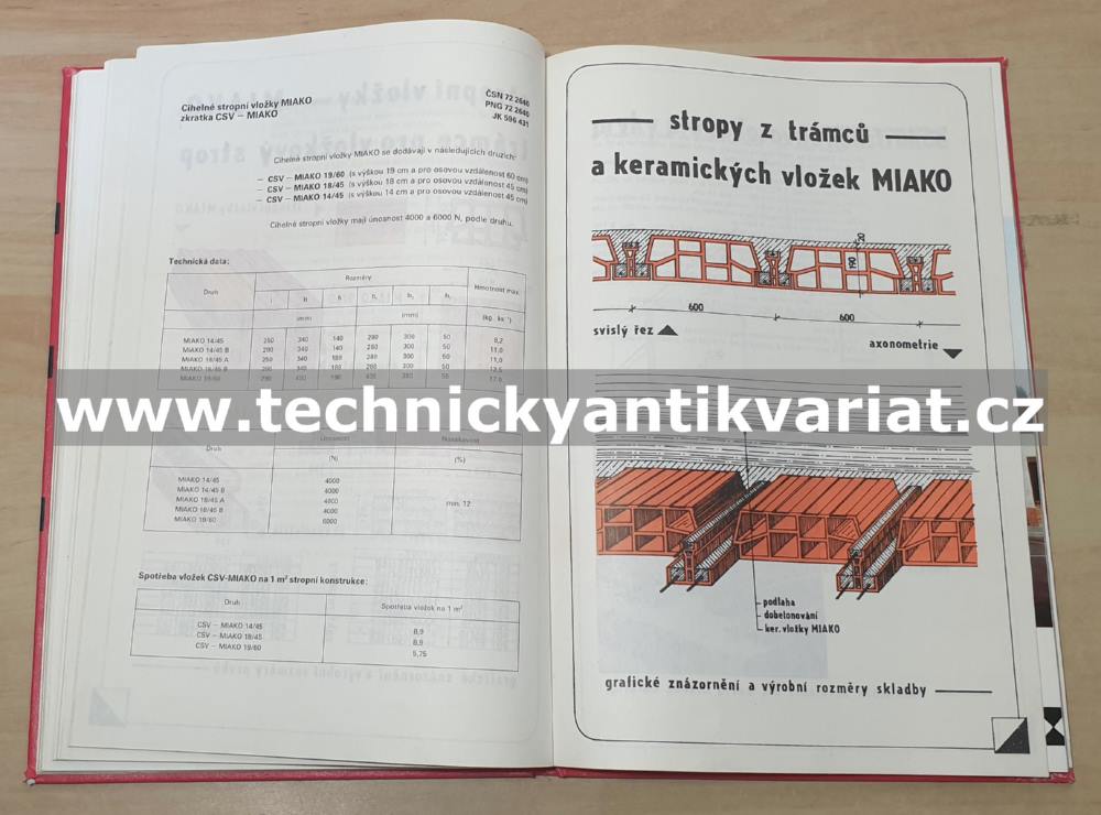 Katalog cihlářských výrobků (1985)