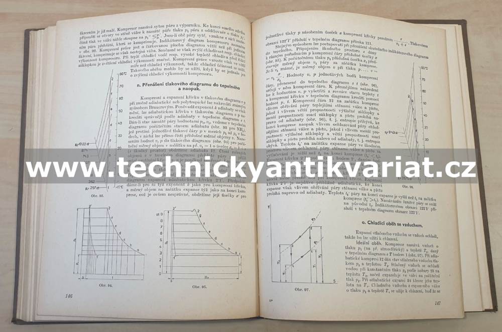 Strojní chlazení I. Theoretická tepelná část - Hýbl (1948)