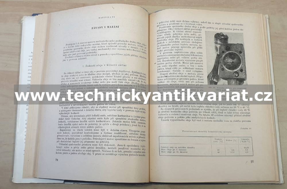 Mazání motorových vozidel a používaná paliva - Josef Hermach (1958)
