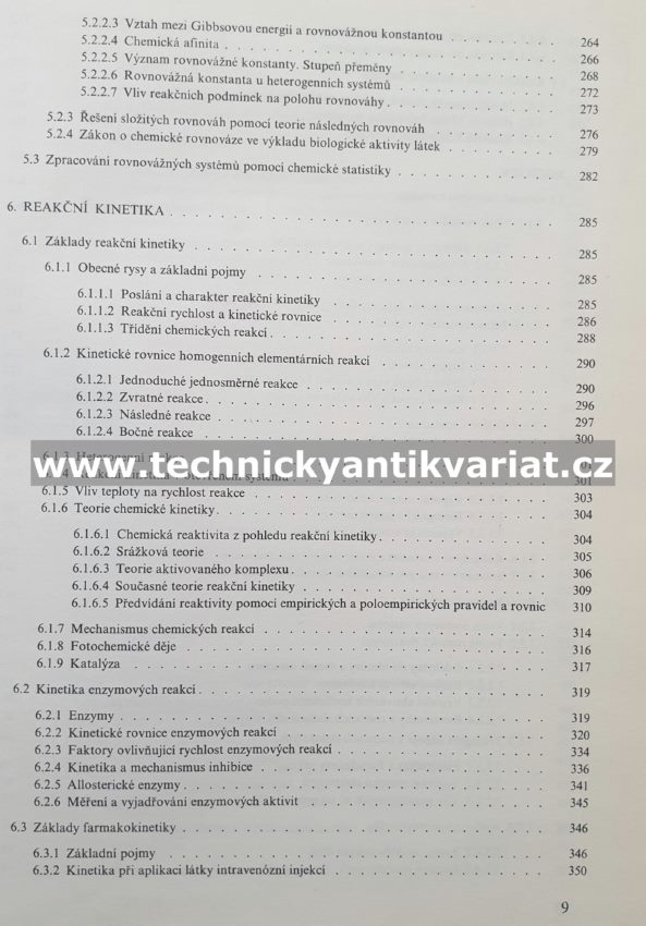 Fyzikální chemie pro biologické vědy - Zdeněk Vodrážka (1982)