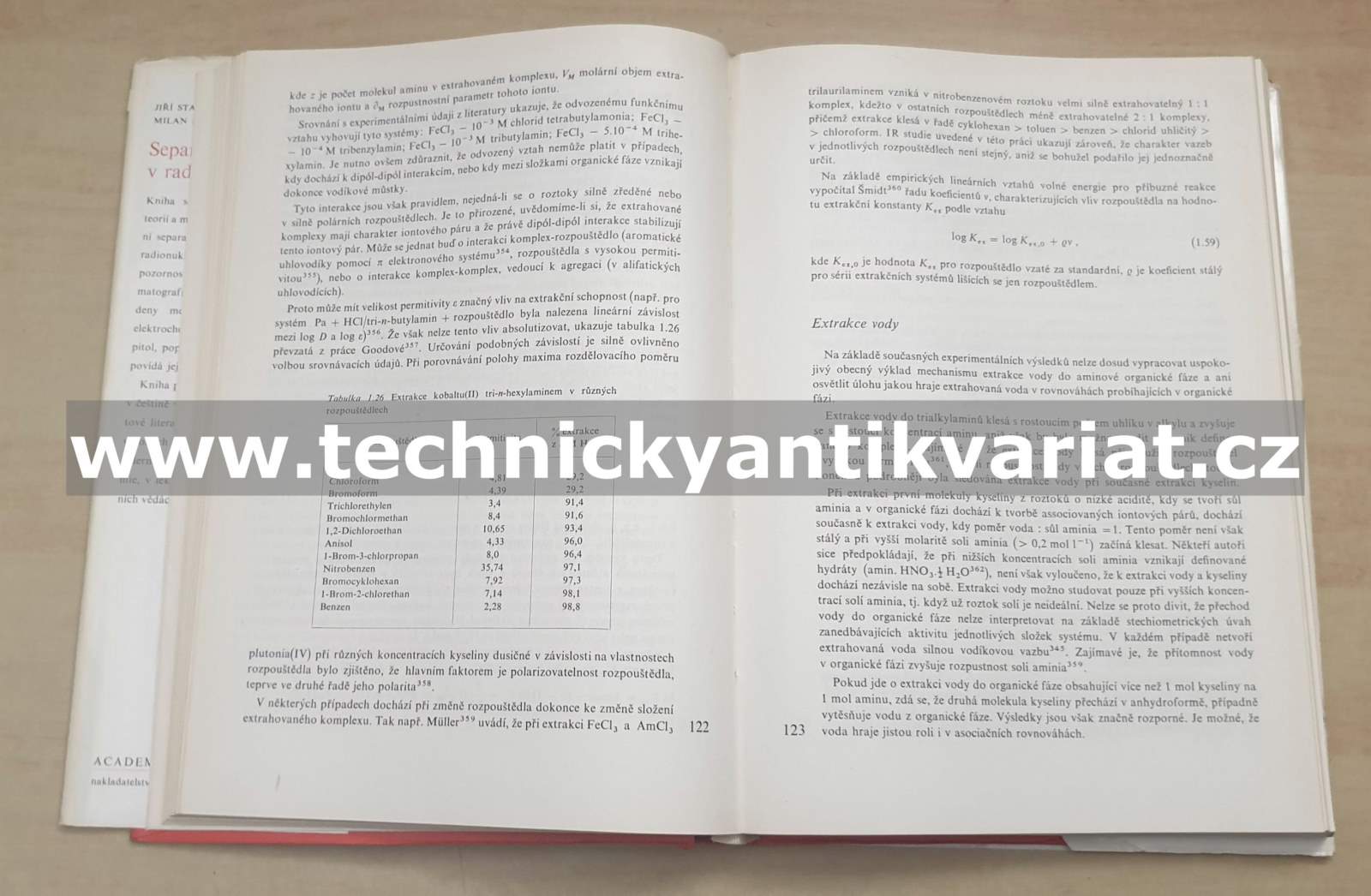 Separační metody v radiochemii - Starý, Kyrš, Marhol (1975)