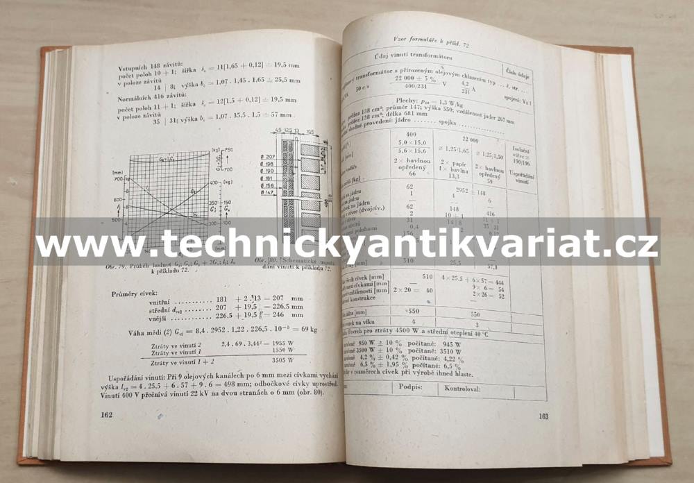 Výpočty transformátorů - František Pešák (1955)