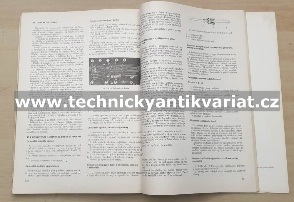 Škoda 1203 - dielenská příručka (1984)