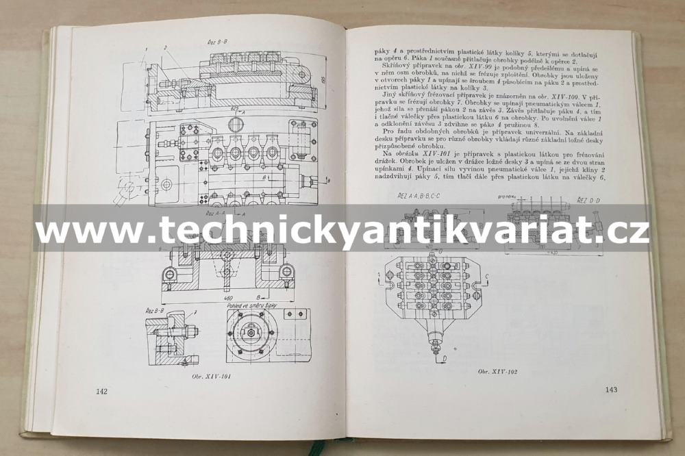 Přípravky a zařízení pro zkrácení vedlejších časů ve výrobě III. - Chvála, Řezáč (1964)