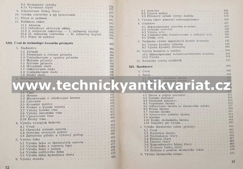 Technologia organických látok - M.Maryško (1959)
