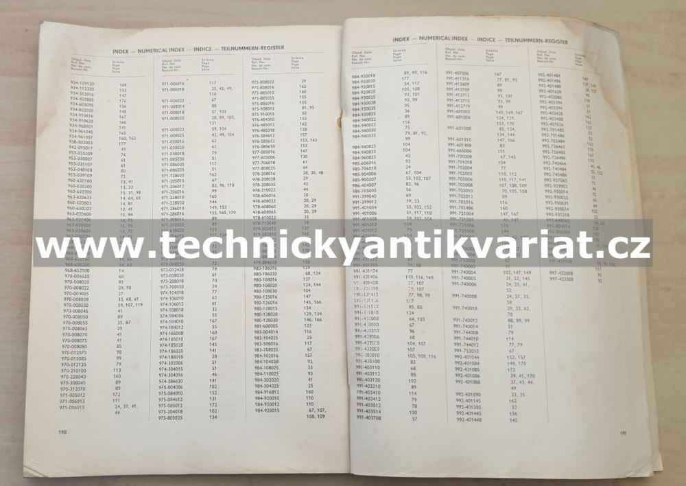 Škoda Octavia Combi - seznam náhradních dílů (1967)