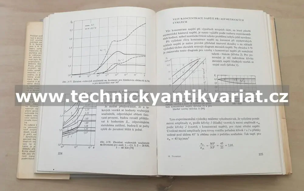 Únosnost a pevnost výpočty strojních součásti - Serensen, Kogajev, Šnejderovič (1967)