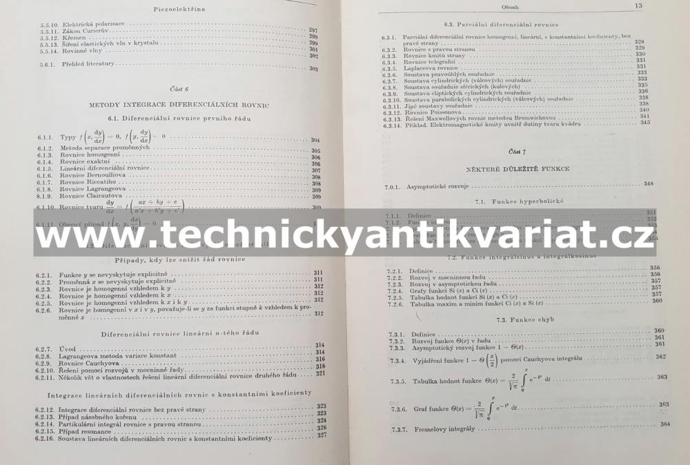 Užitá matematika pro elektrotechnické inženýry - André Angot (1972)