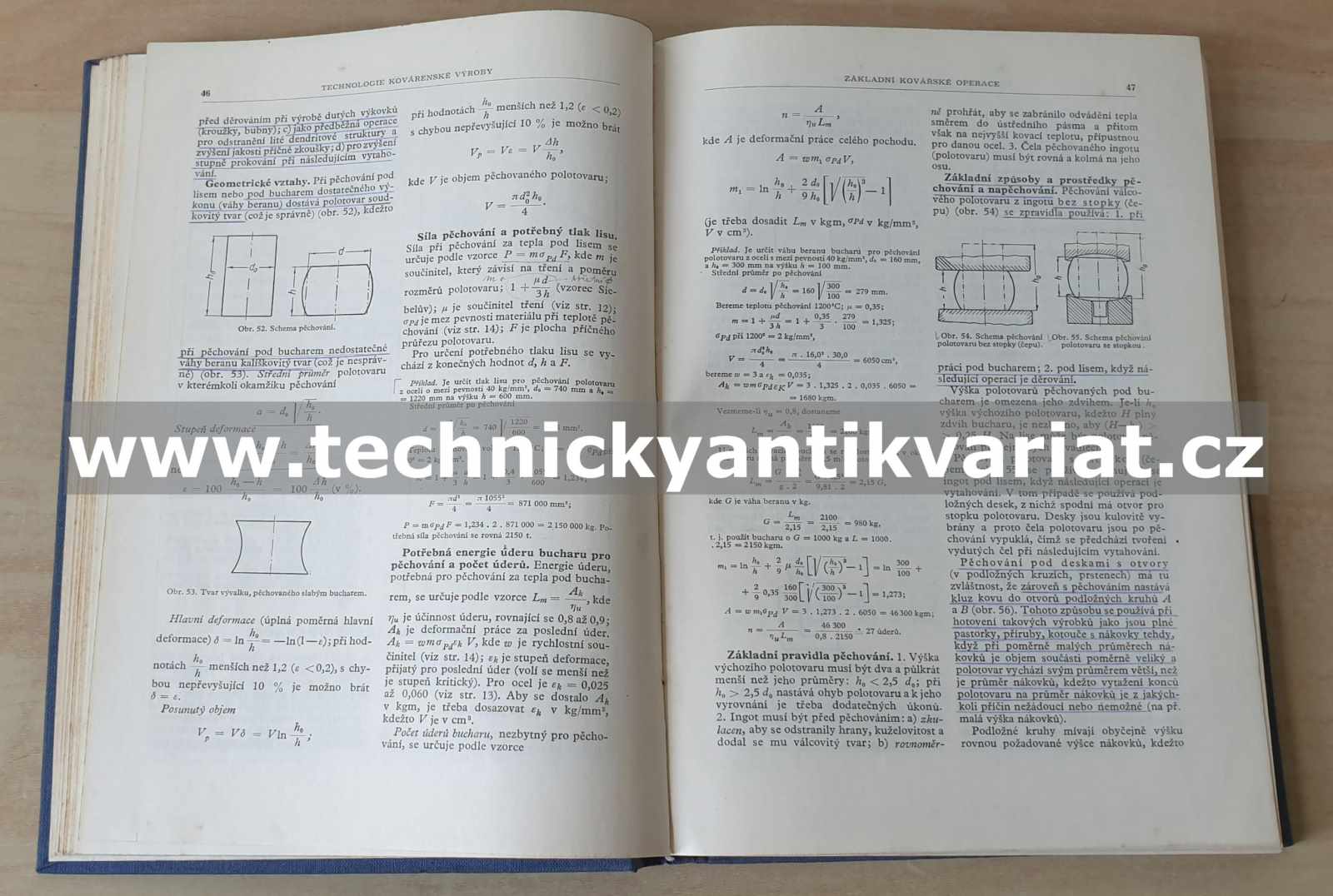 Technologie strojírenské výroby III. kování, lisování, metalokeramická výroba (1952)