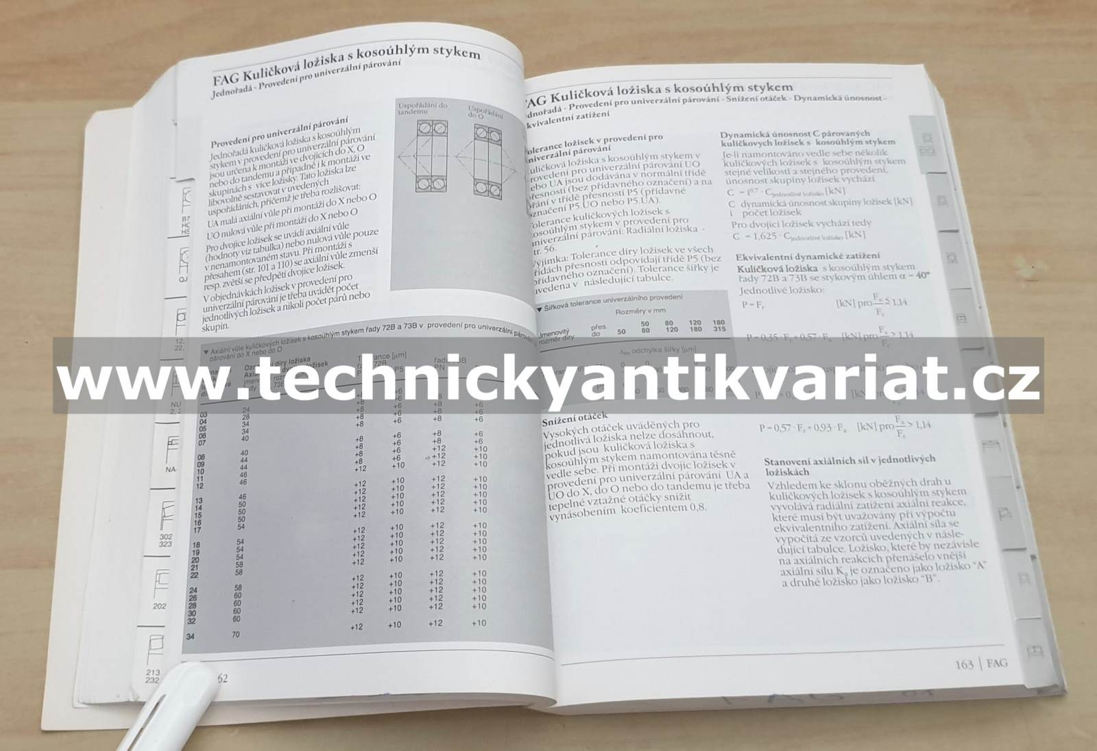 FAG Valivá ložiska (1997)