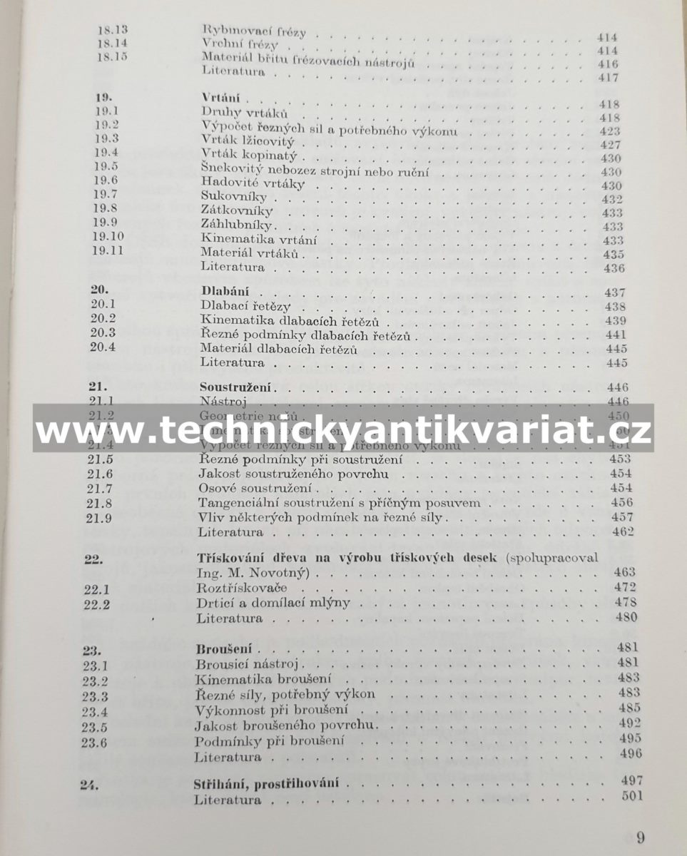 Obrábění dřeva a nových hmot ze dřeva - Stanislav Prokeš (1978)