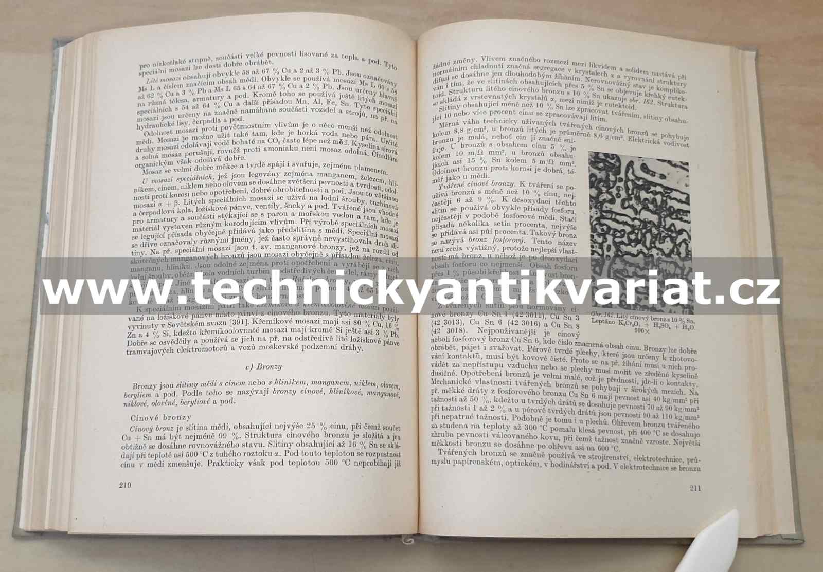 Technické kovy - Antonín Beneš (1958)