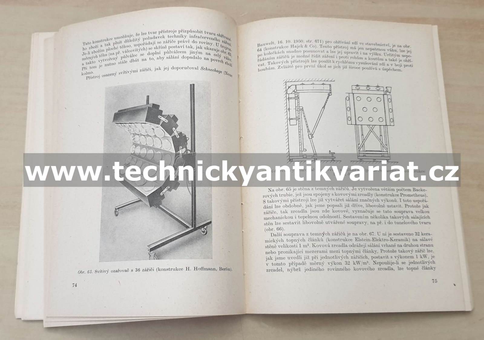 Technika infračerveného záření - R. Borchert, W. Jubitz (1958)