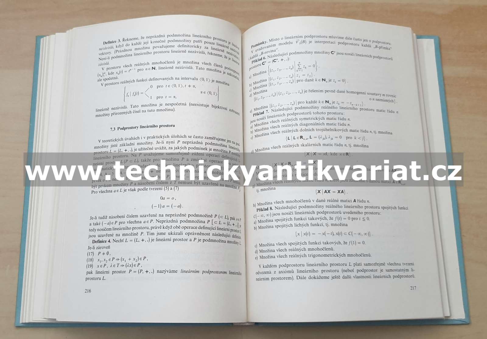 Lineární algebra - Havel, Holenda (1984)