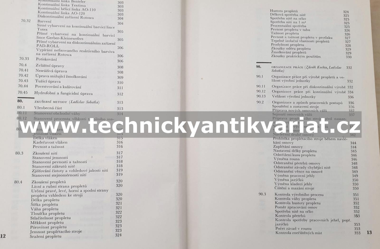 Textilní technologie proplétání, systém Arachne - Ladislav Sobotka (1971)