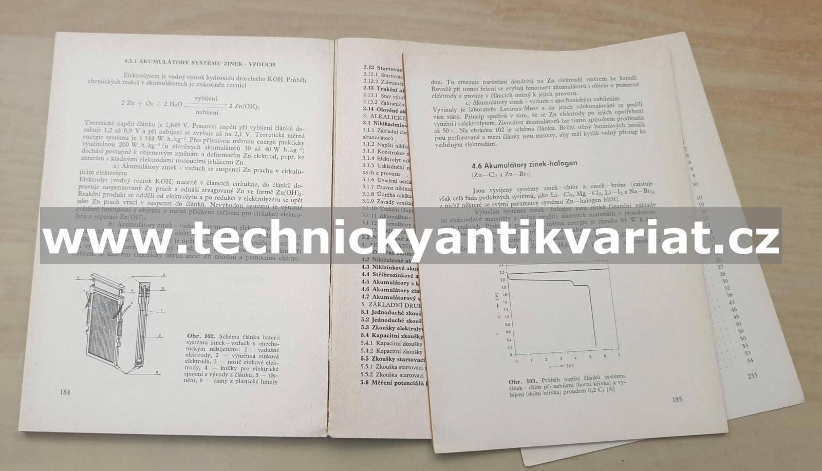 Akumulátory motorových vozidel - Josef Kozumplík (1985)