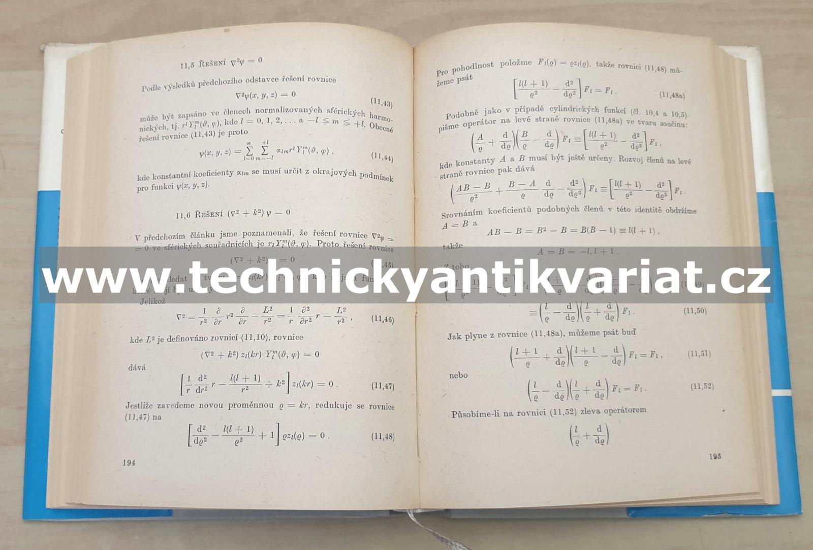 Některé matematické metody fyziky - Goertzel, Tralli (1970)