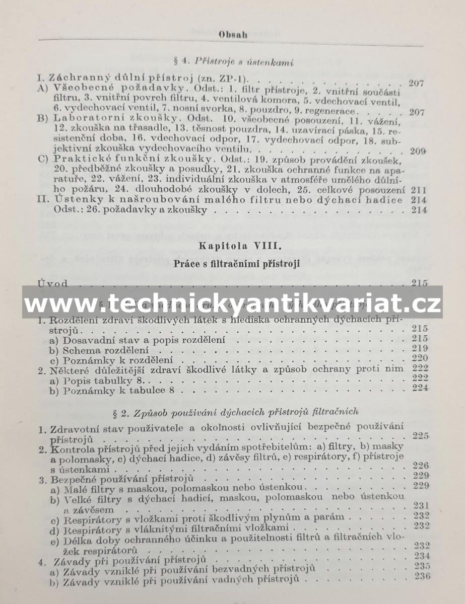 Ochrana dýchadel - Ladislav Popek (1956)