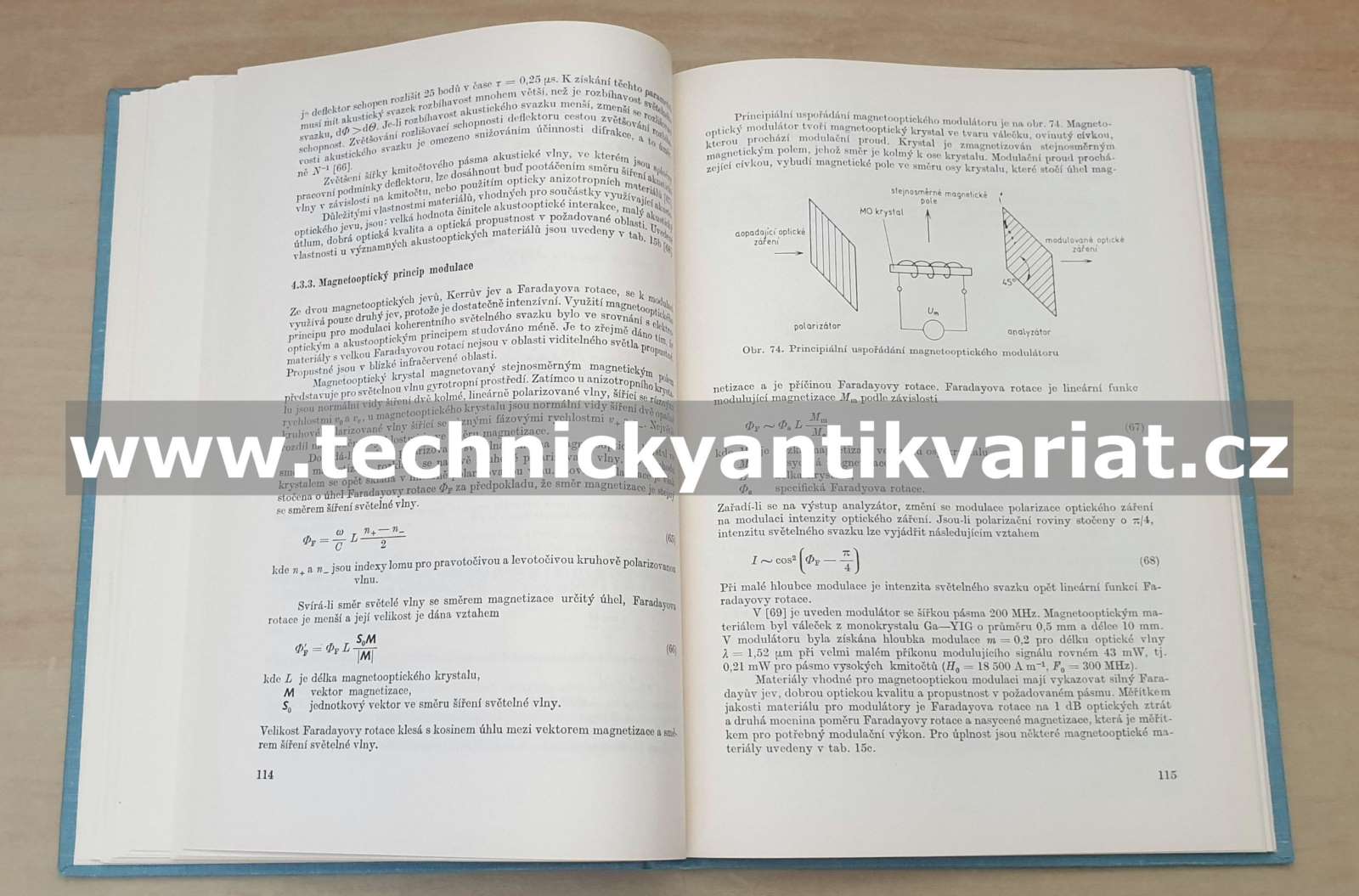 Přenos informací na optických kmitočtech - Šavel (1982)