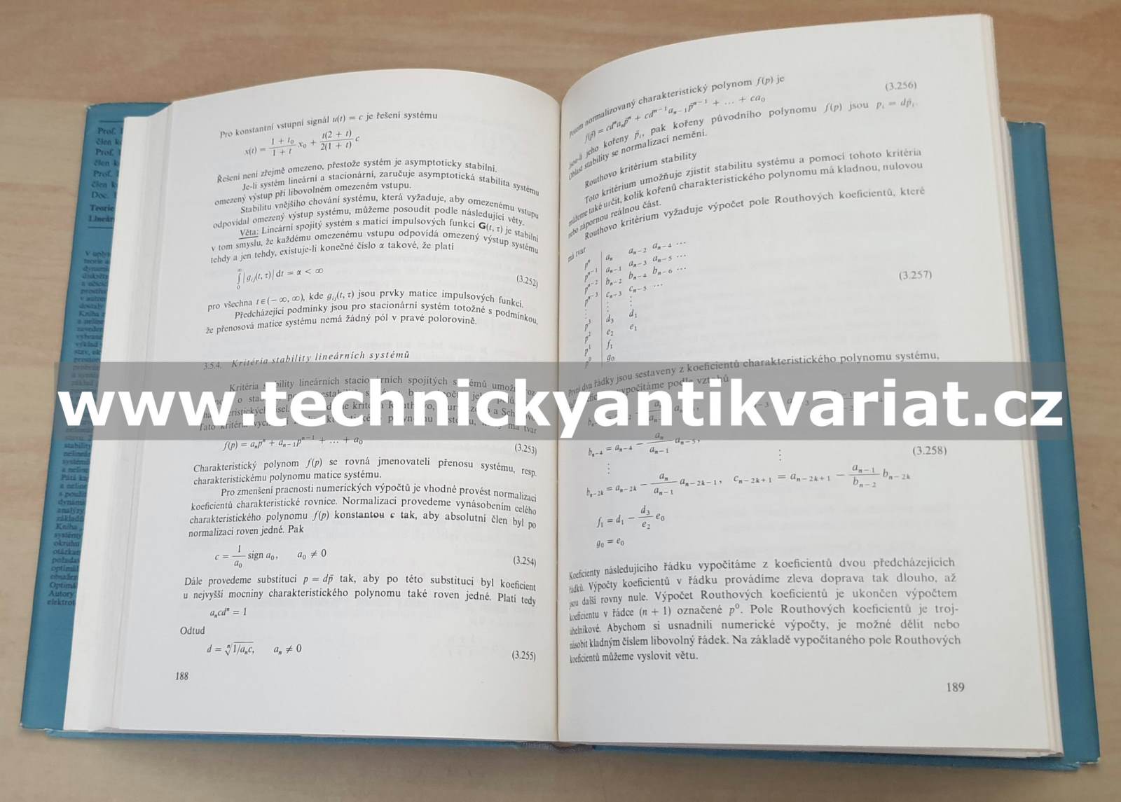 Teorie automatického řízení I - Lineární a nelineární systémy (1982)