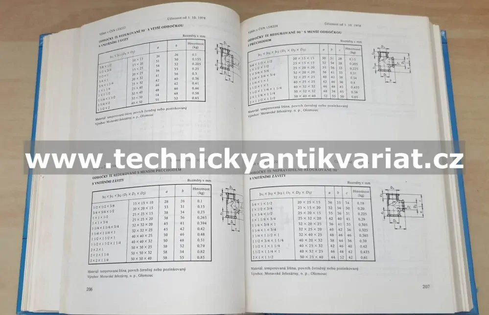Tabulky pro instalatéry a topenáře - Erben, Jakeš, Kraus (1985)
