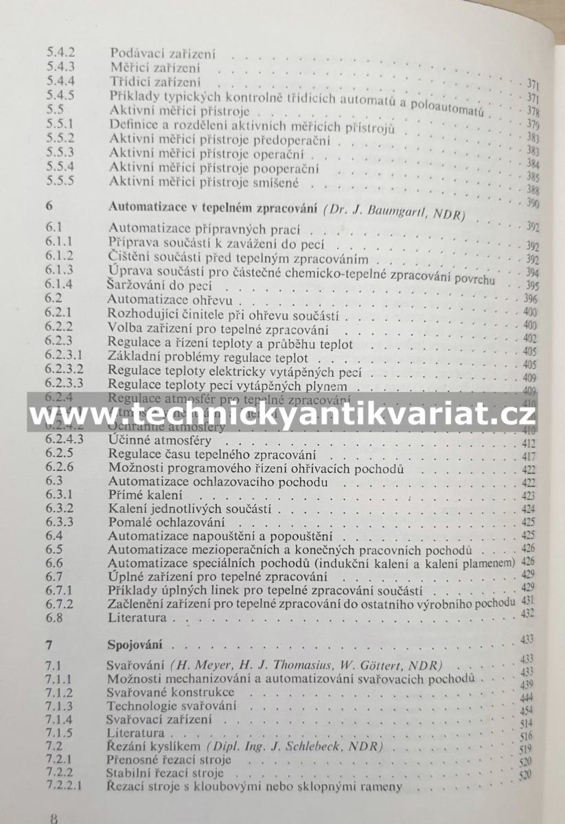 Příručka automatizace ve strojírenství (1970)