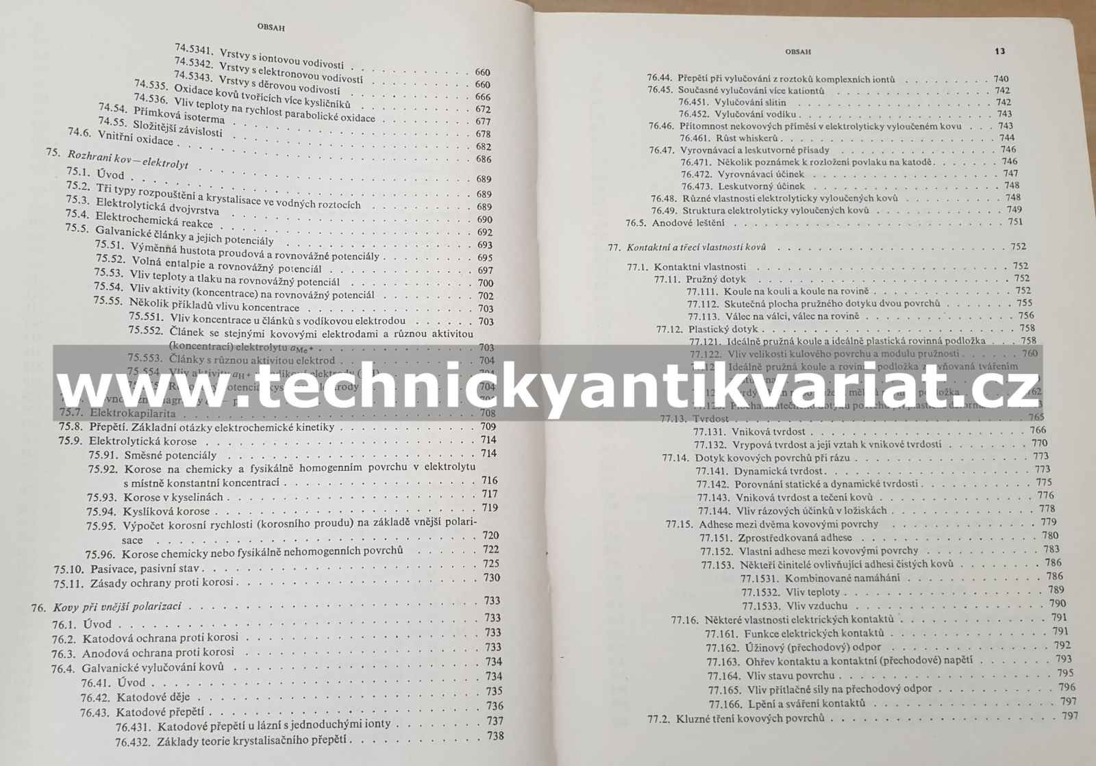 Nauka o materiálu I. Vlastnosti kovů 2 - Píšek, Jeníček, Ryš, Cenek (1968)