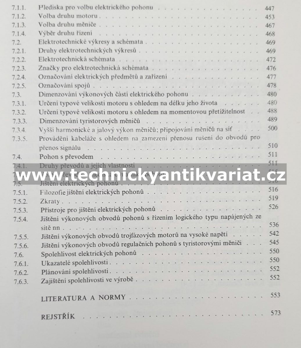 Technika elektrických pohonů - L. Kule (1983)