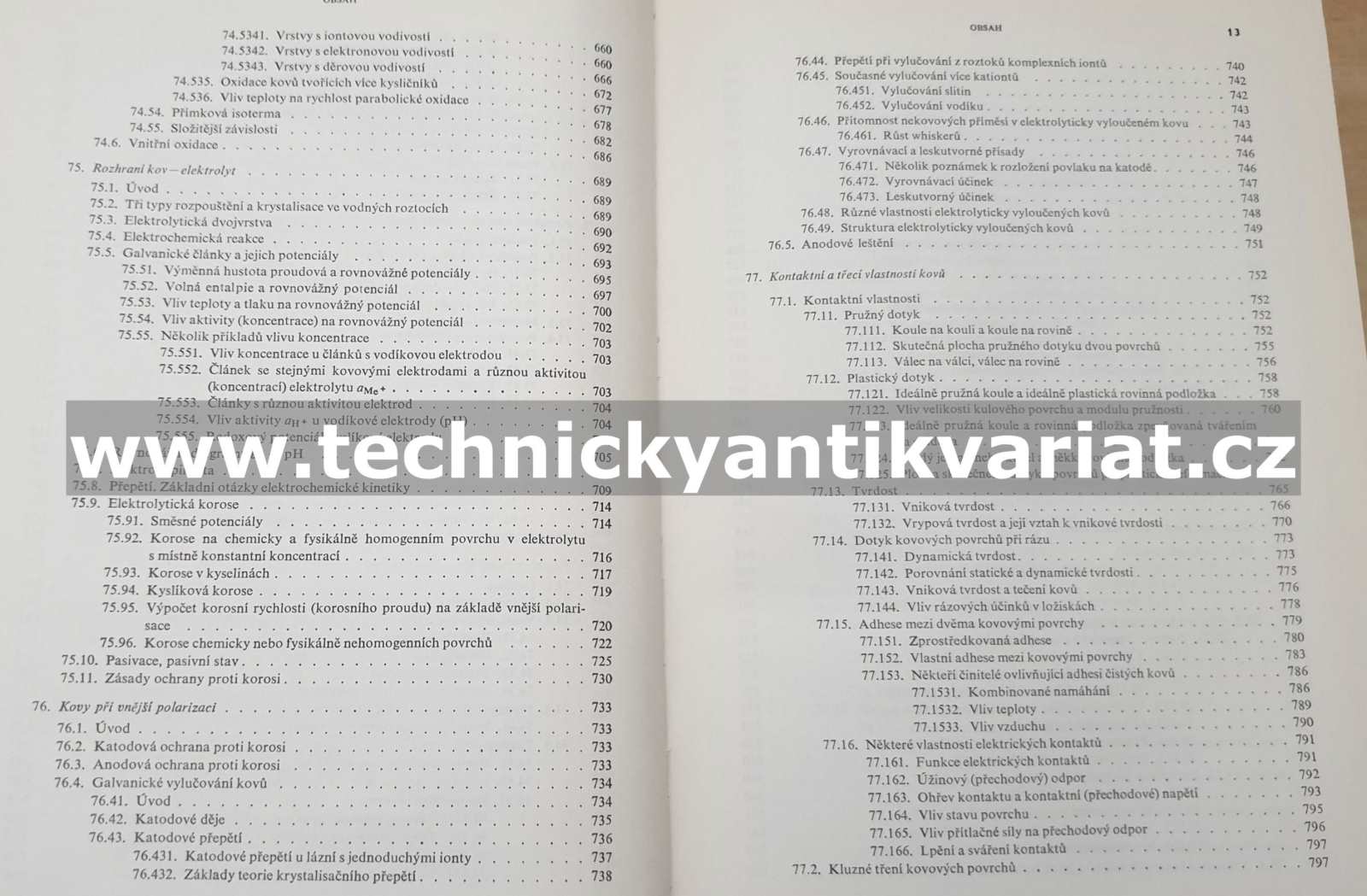 Nauka o materiálu I. Vlastnosti kovů 2 - Píšek, Jeníček, Ryš, Cenek (1968)