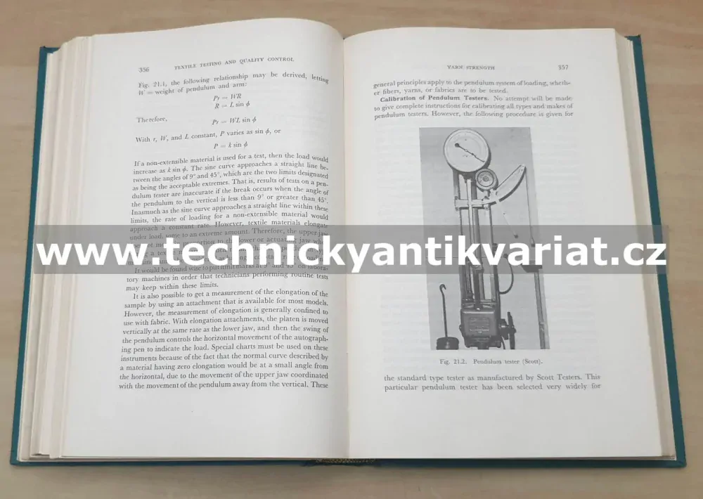 Textile testing and quality control - Grover, Hambl (1960)