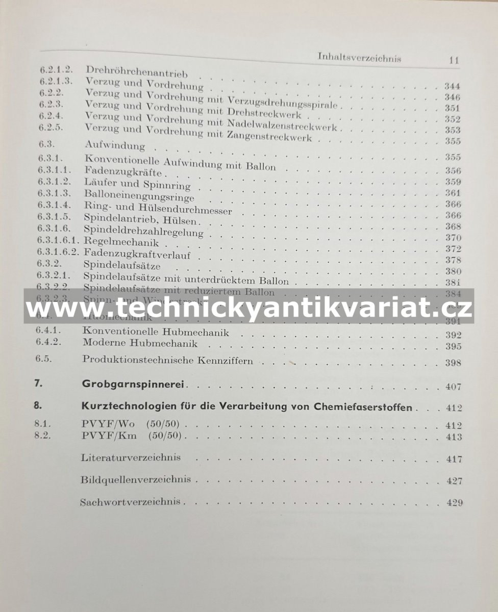 Handbuch der Streichgarn und Vigognespinner - Hans Diether Notzold (1969)