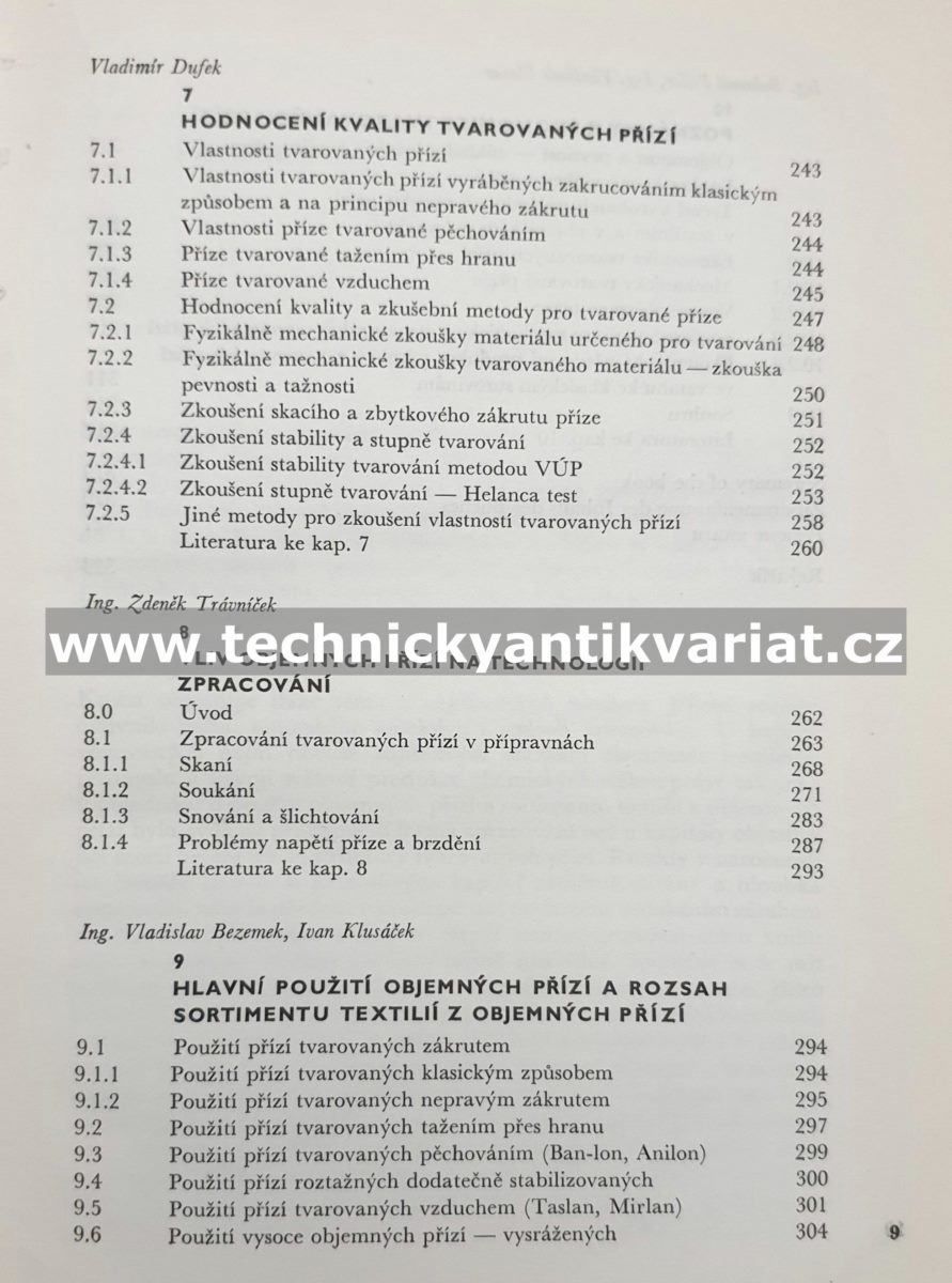 Syntetická vlákna - Bohumil Piller (1967)