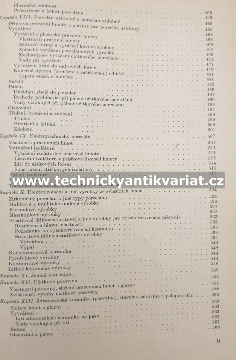Technologie keramiky a žárovzdorného zboží - P. P. Budnikov (1960)