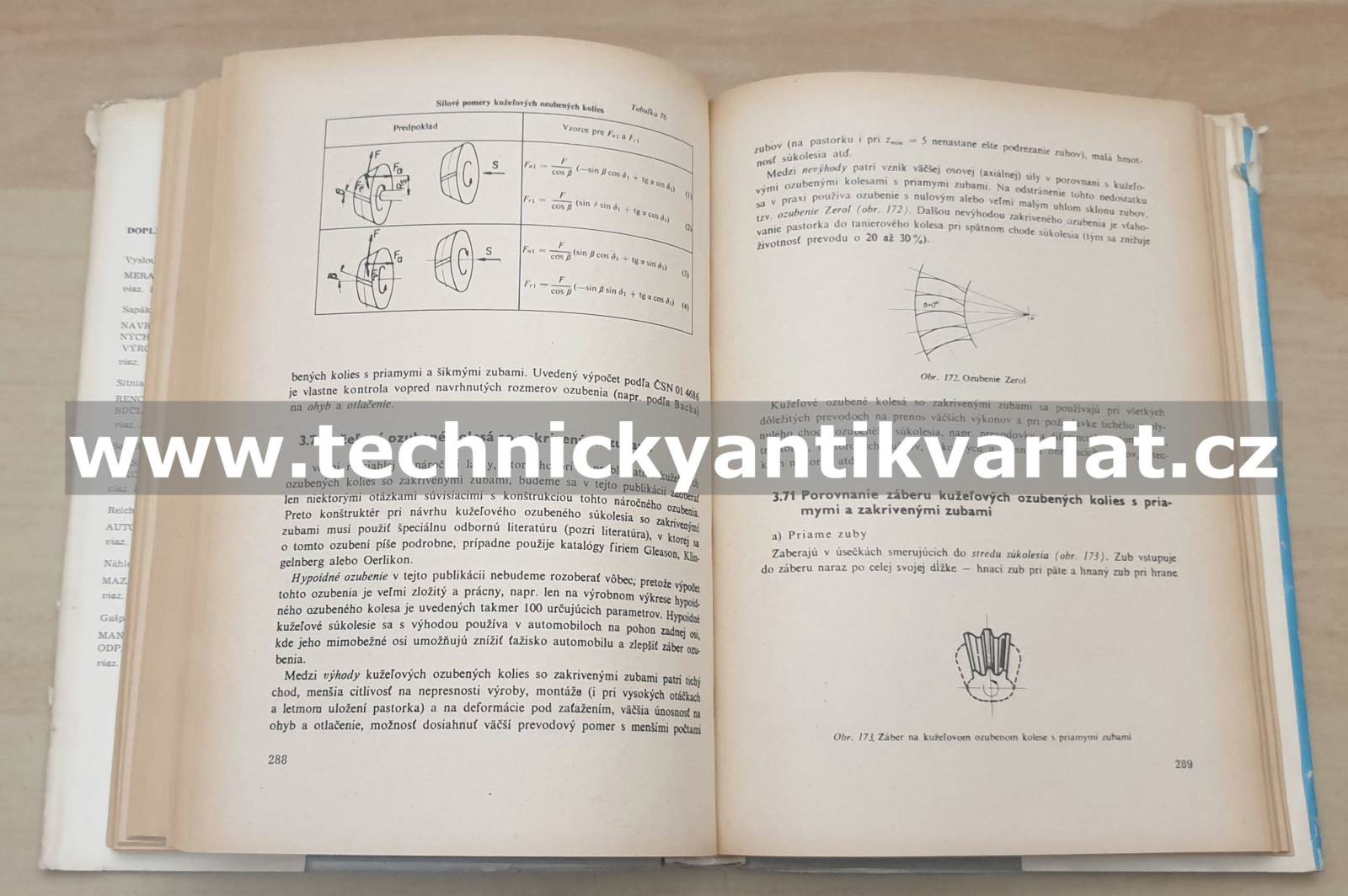 Ozubenie v konštrukčnej praxi - F. Manas (1976)