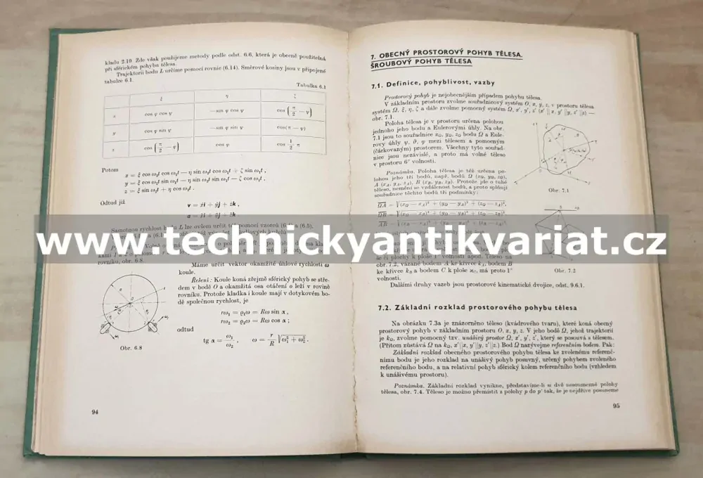 Příručka kinematiky s příklady - Vladimír Brát (1973)