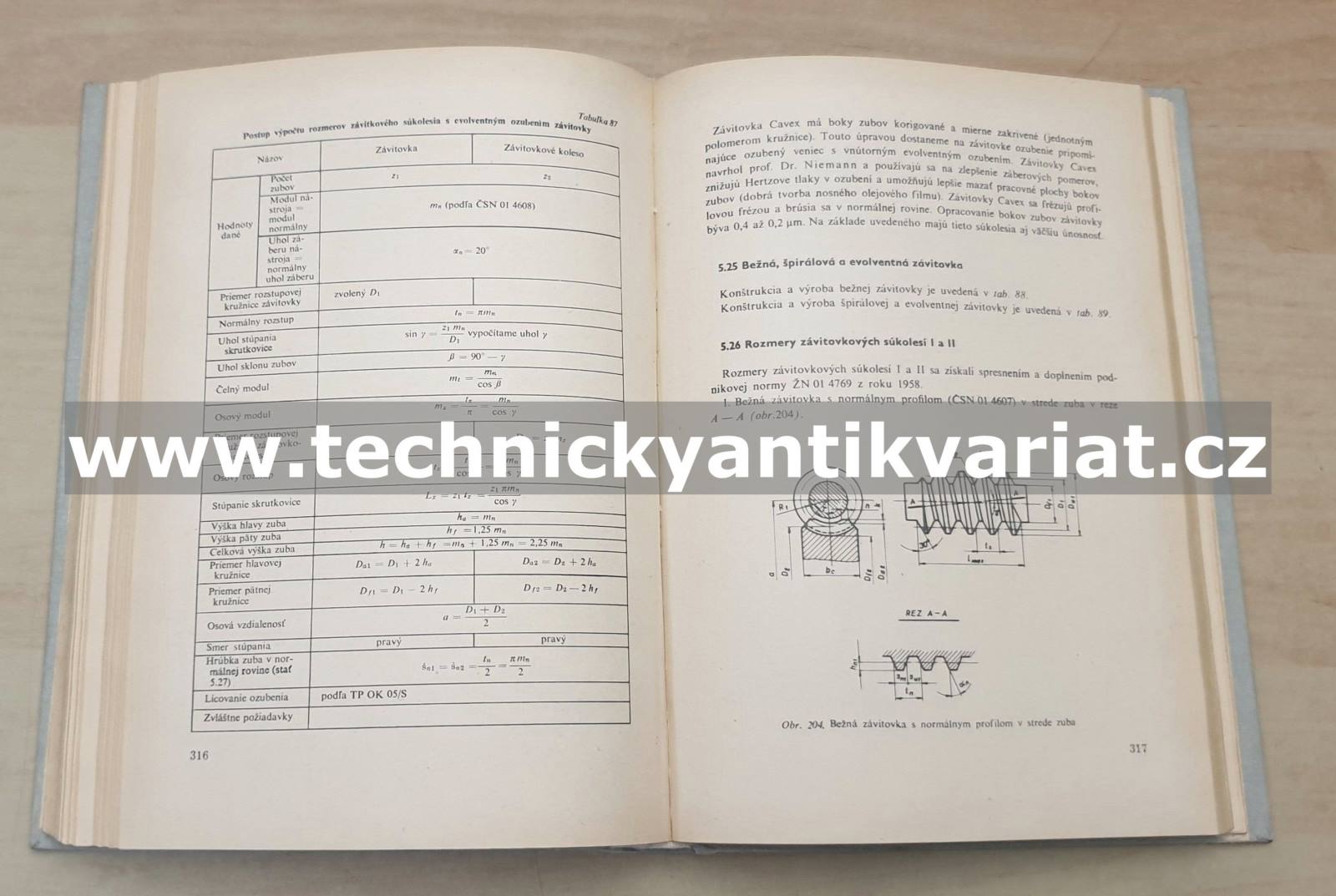 Ozubenie v konštrukčnej praxi - F. Manas (1976)