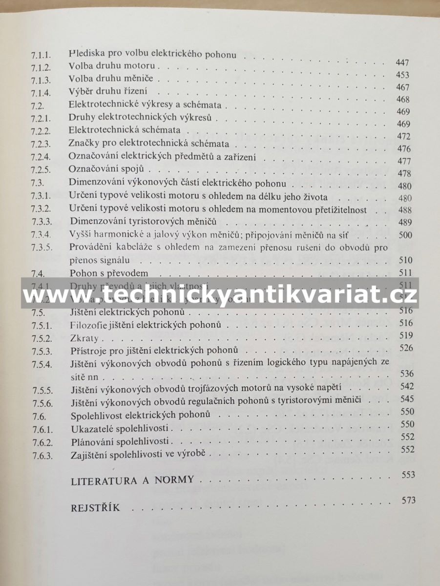 Technika elektrických pohonů - L. Kule (1983)