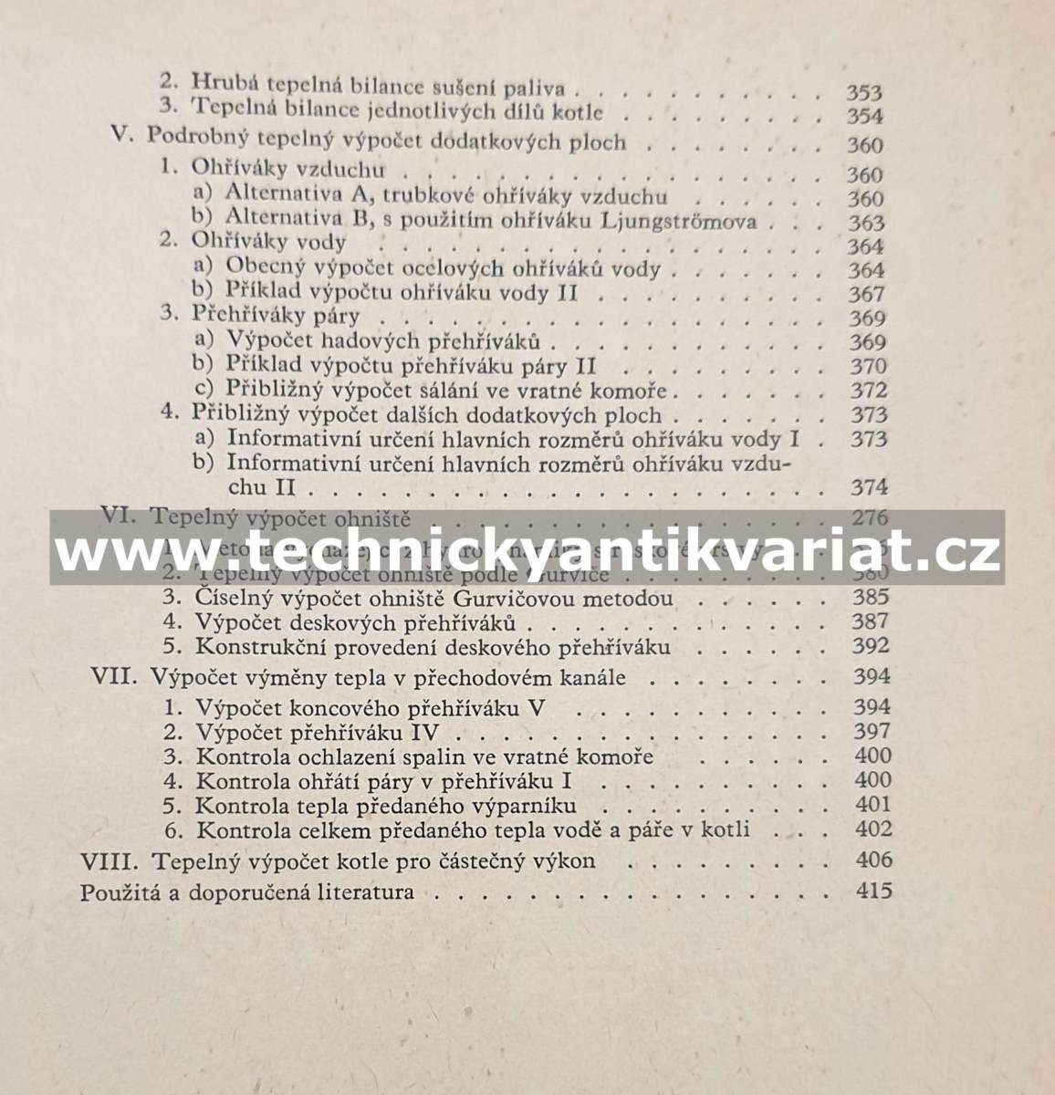 Kotle a spalovací zařízení - Richard Doležal (1965)