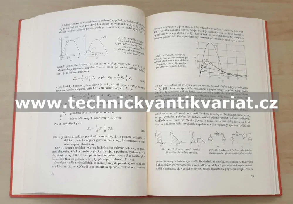 Elektrická měření I. Elektrické měřící přístroje - Dufek, Fajt (1974)