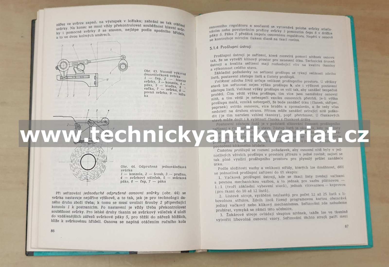 Seřizování textilních strojů - Palhoun, Havlíček, Svoboda (1979)