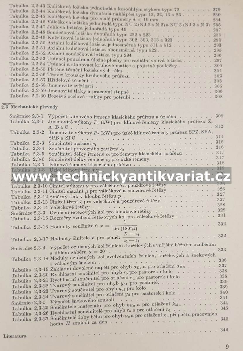 Technické tabulky - Klepš, Nožička (1986)
