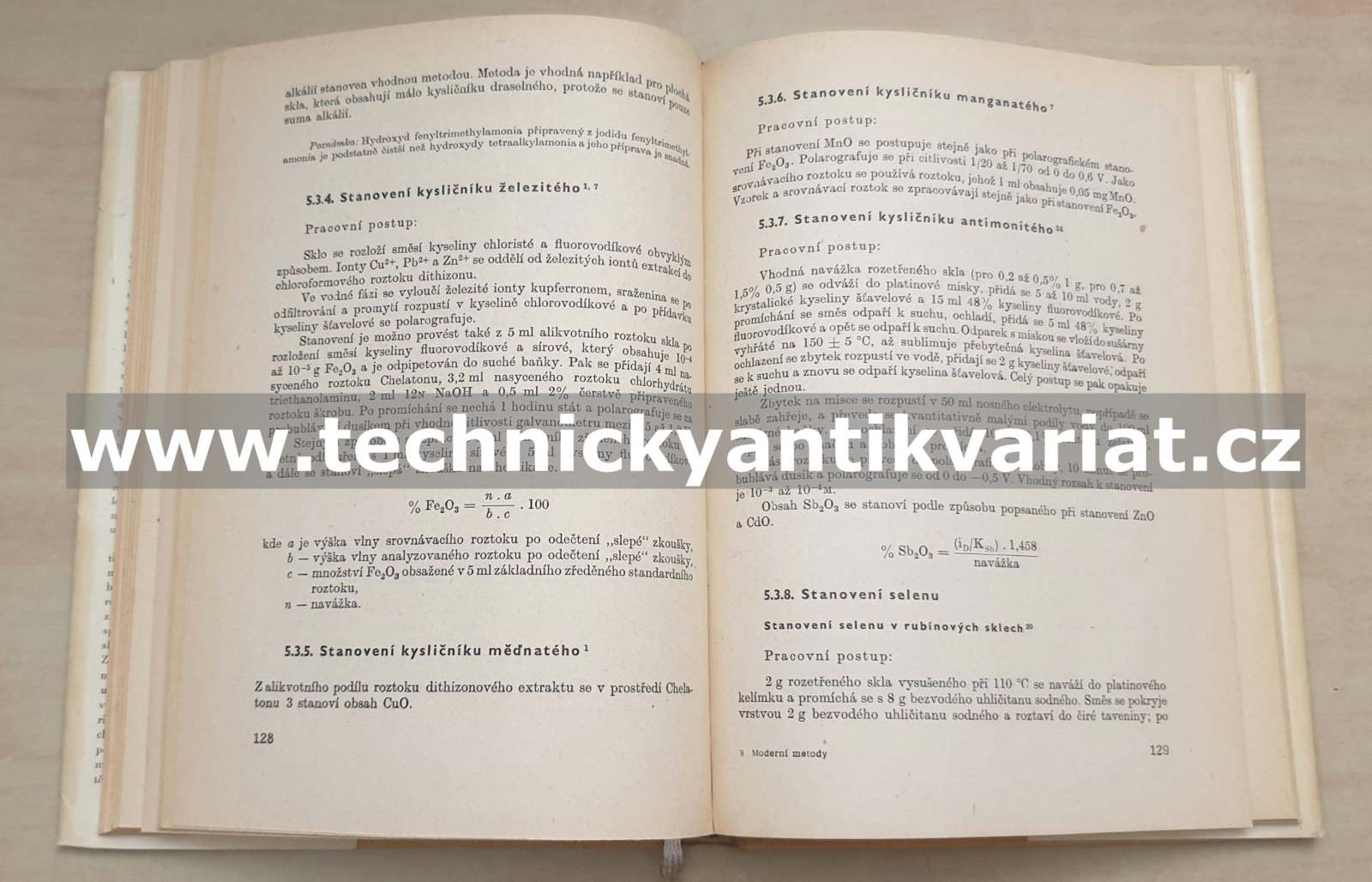 Moderní metody sklářských rozborů - Milan Paleček (1964)