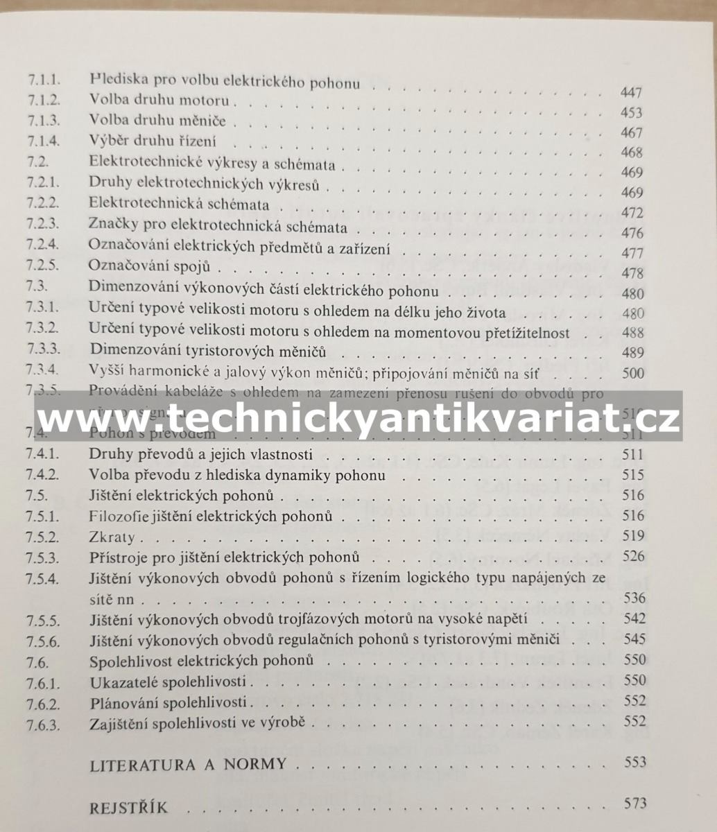 Technika elektrických pohonů - L. Kule (1983)